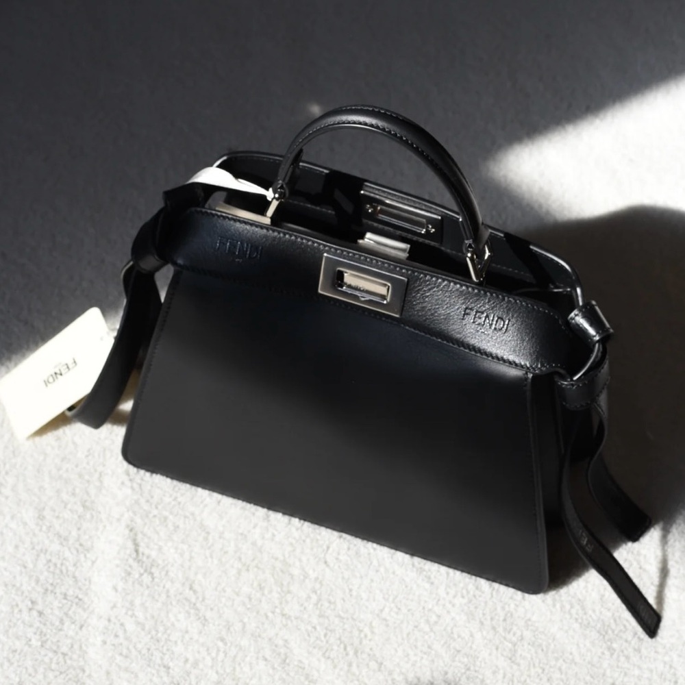 Fendi Peekaboo Black Small Bag